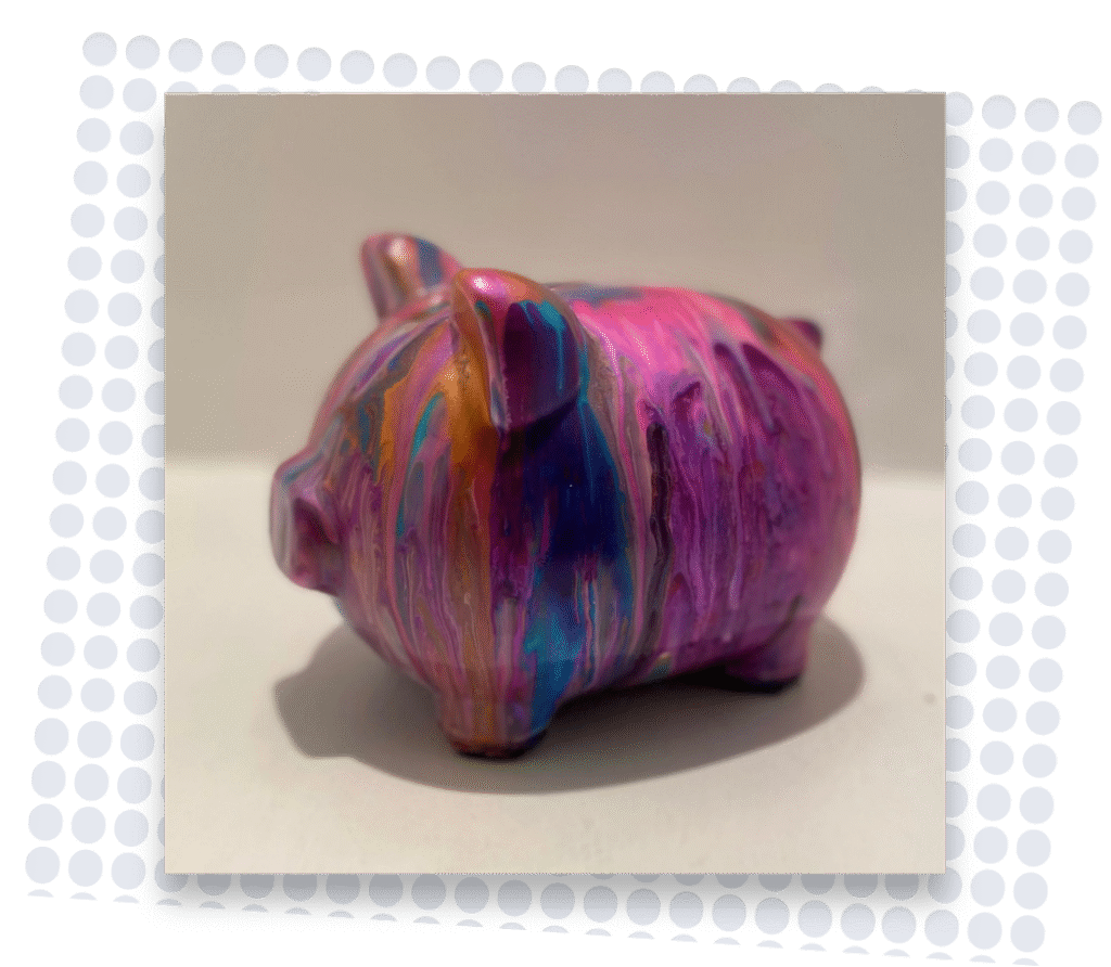 Painted ornament